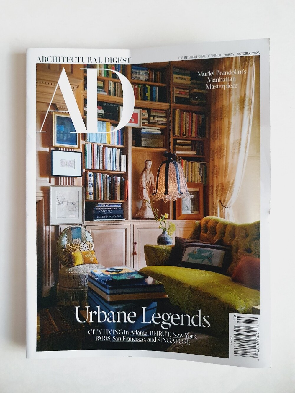 Architectural Digest Magazine October, 2026 - Urbane Legends